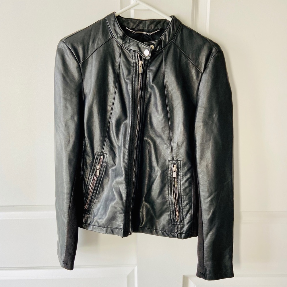 EXPRESS black leather jacket
